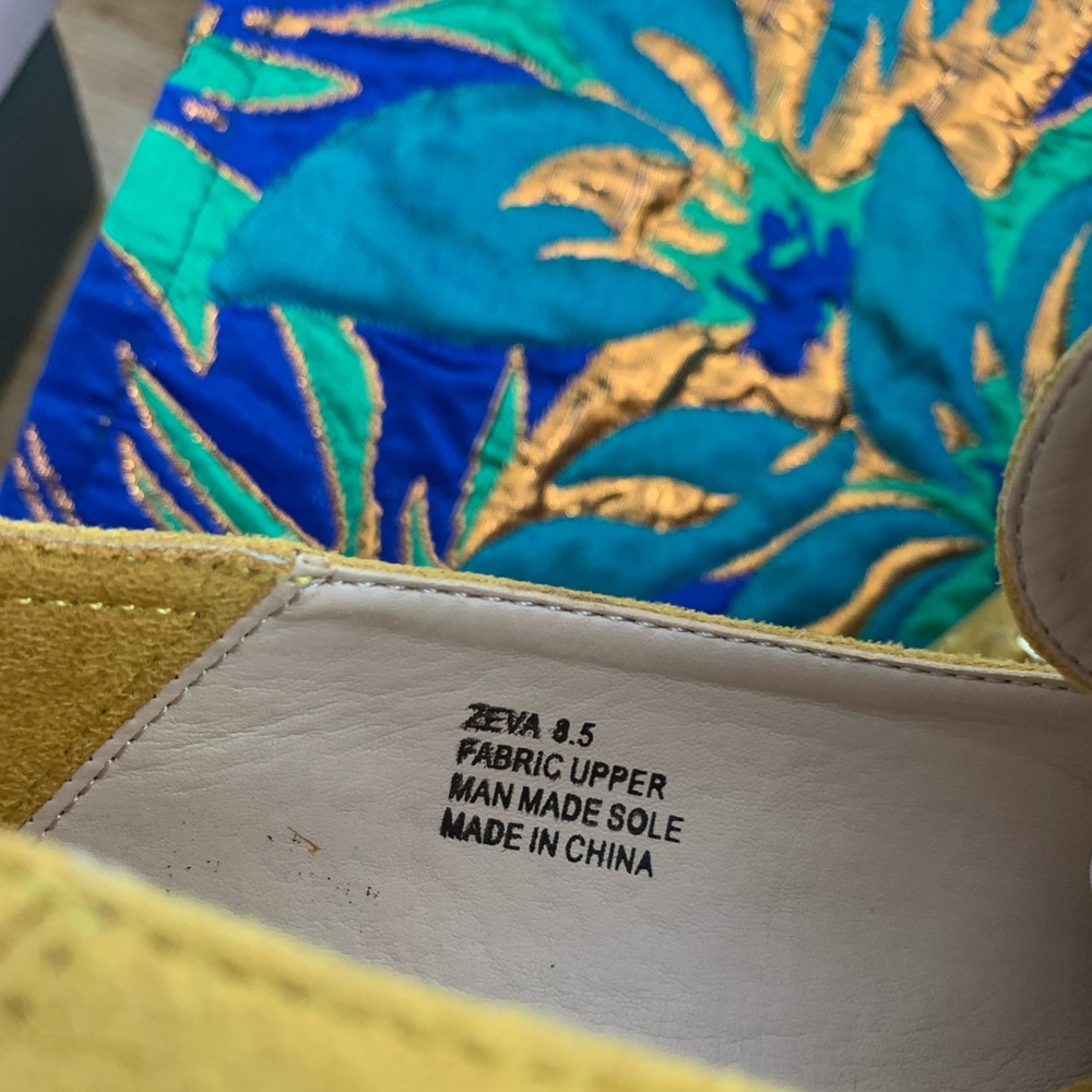Tahari Mustard Yellow Loafers for Women - Picture 8 of 10
